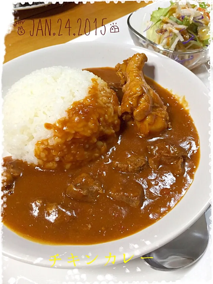 めちゃうまっ♡チキンカレー(*´∨`*)ﾉ|✰︎miyu✰︎さん