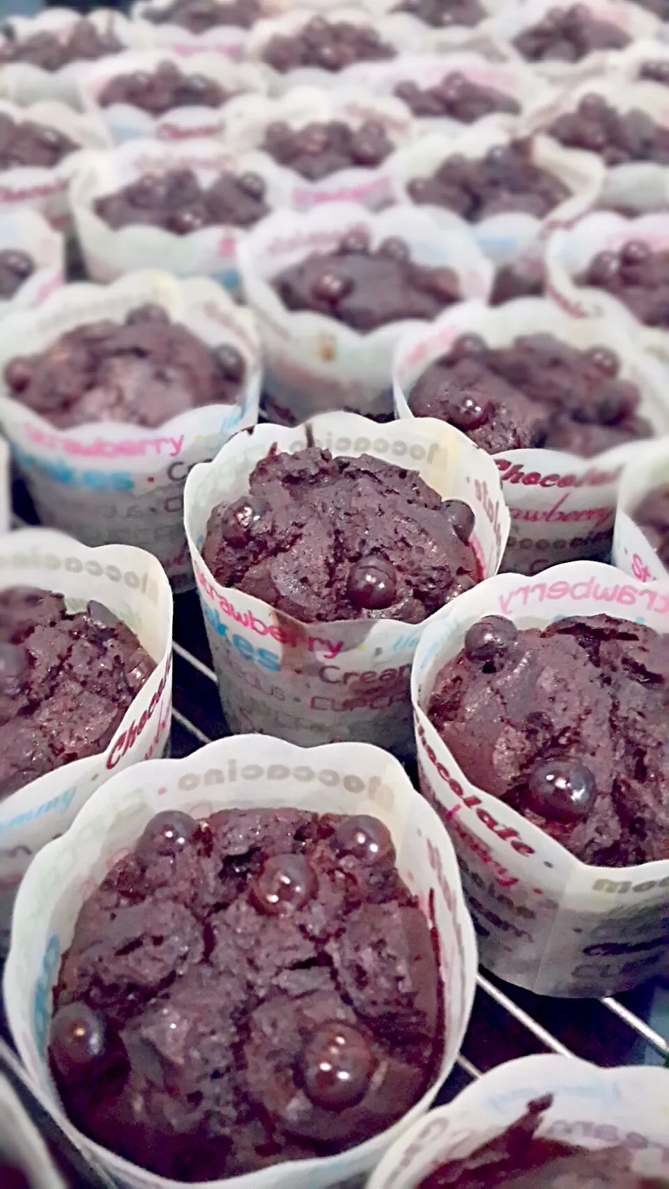 choco triple muffin|Yani Triyaniさん