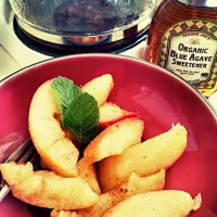 cooked apples #apples #Breakfast/Brunch  #agave|veronicaさん