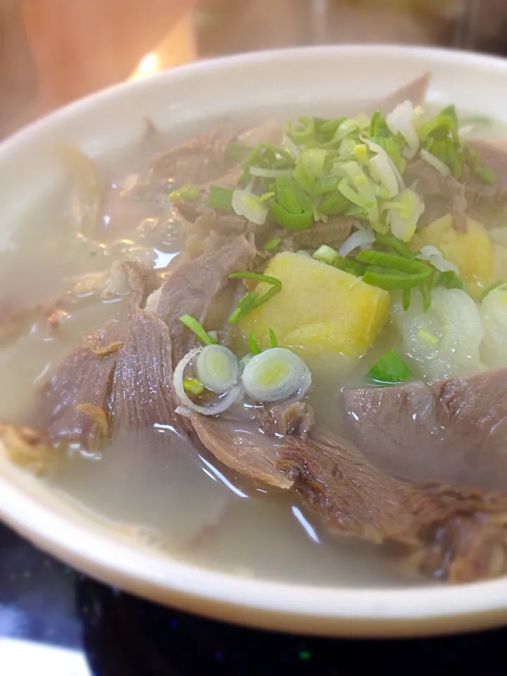 羊汤面/羊スープの麺|FU-TEN 古原貴大さん