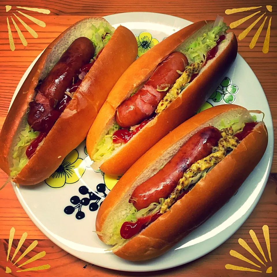 Snapdishの料理写真:⭐︎ hot dog ⭐︎|*ikuko*さん