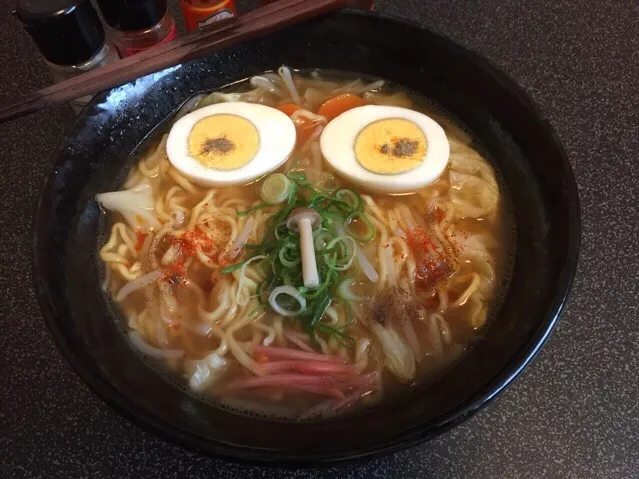 マルちゃん正麺、味噌味❗️ʕ̡̢̡*ϾεϿ*ʔ̢̡̢✨|サソリさん