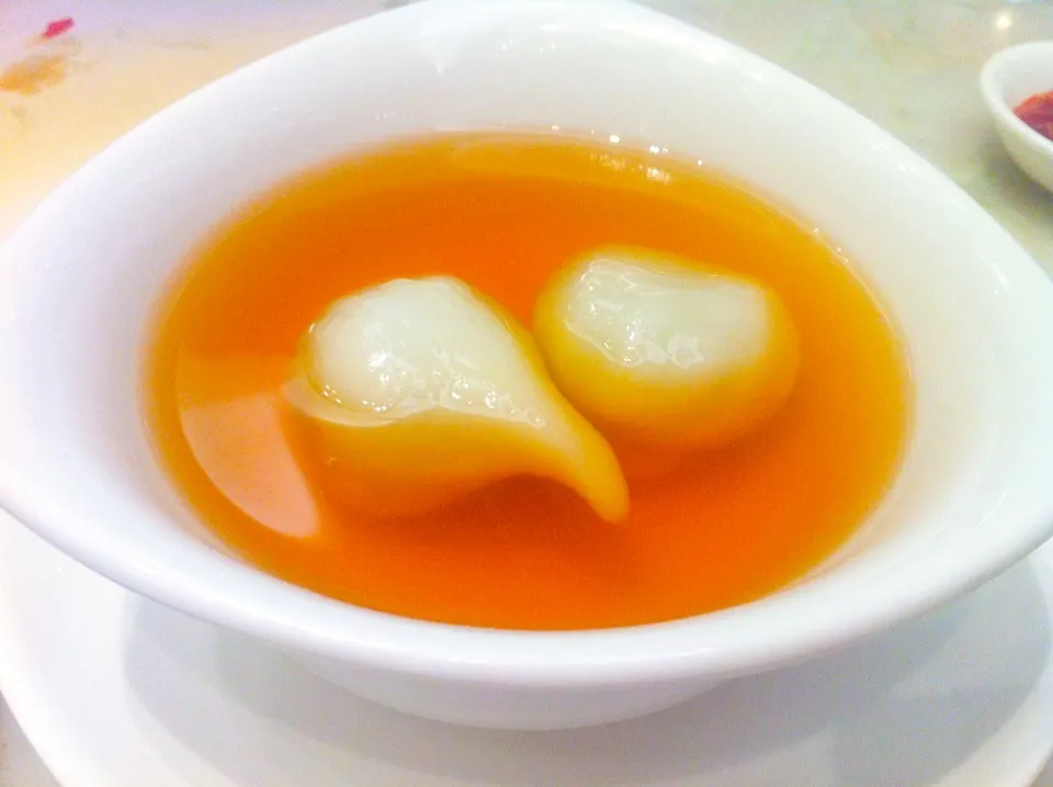 Ginger juice Glutinous Rice Balls|skyblueさん