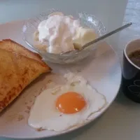 Snapdishの料理写真:旦那飯・朝食|ﾁﾝ屋のﾎﾟﾝﾁｬﾝさん