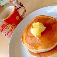 Snapdishの料理写真:おうちでパンケーキ♡|さきさん