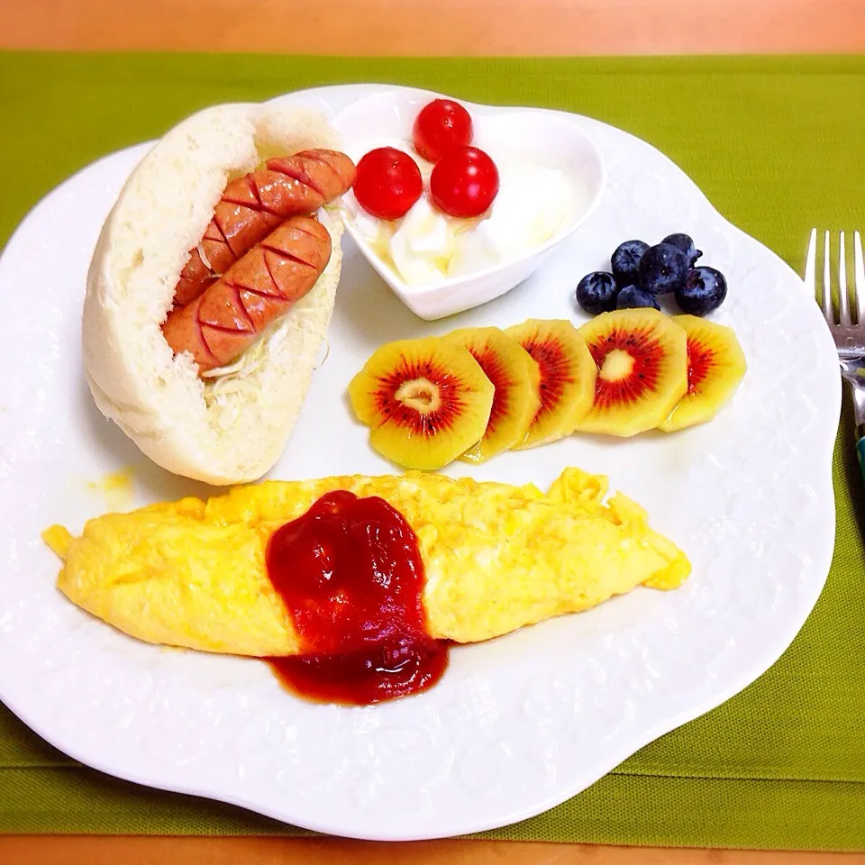 朝食|さくらんぼ🍒さん