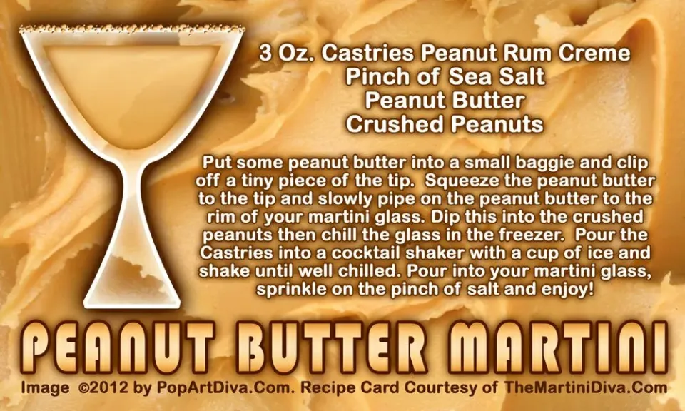 NATIONAL PEANUT BUTTER DAY 💚 PEANUT BUTTER MARTINI 🍸 #Drinks #Alcohol 🍸|Alisha GodsglamGirl Matthewsさん