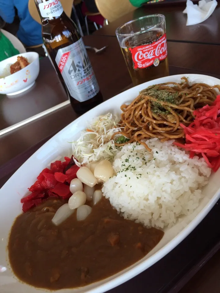 ✨焼きそばカレー✨|中さんさん