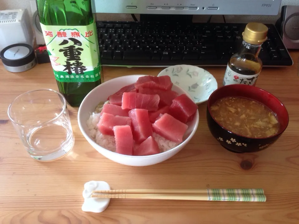 まぐろ丼|Shio Kenさん