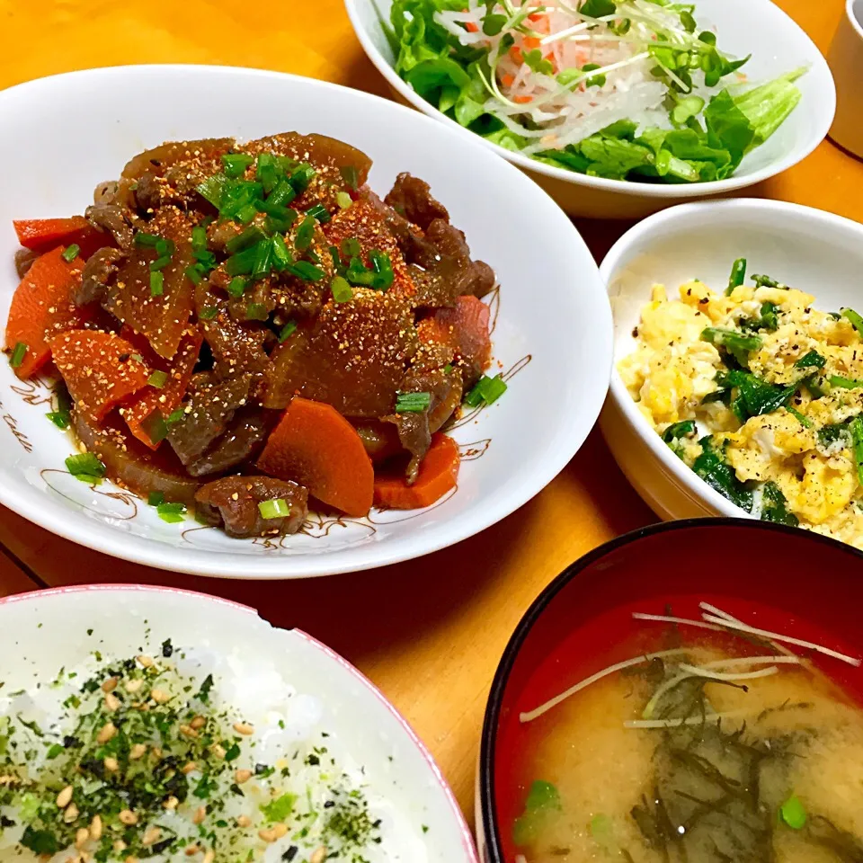 今日の晩御飯|カウンター嬢さん