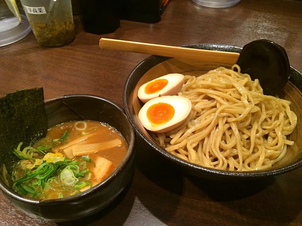 Snapdishの料理写真:三豊麺 - 濃厚魚介つけ麺|うまさん