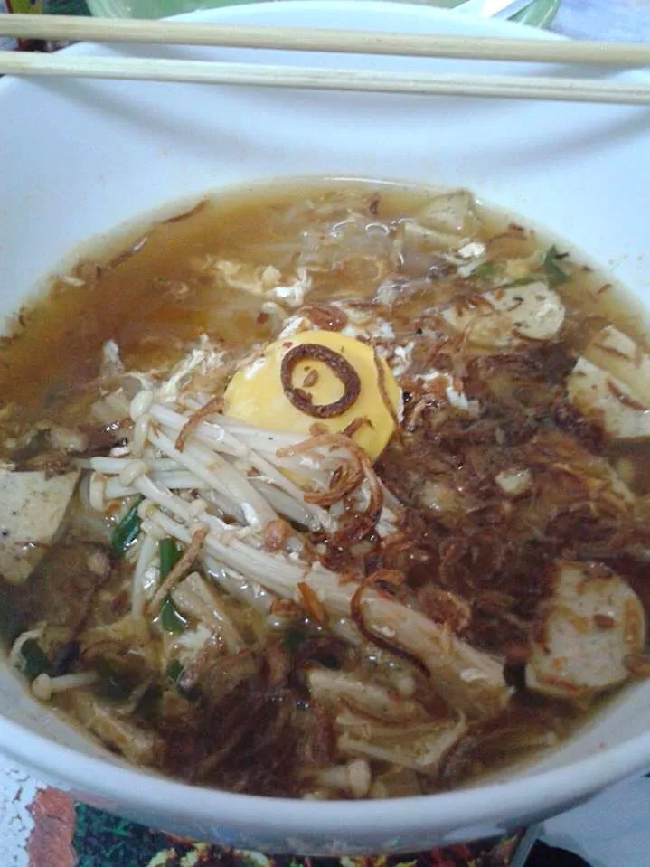 My cooking ก๋วยจั๊บหมูยอ น้ำพริกปลาแห้ง ทำไปได้มั่วๆ แต่ขอบอกว่าว่าอร่อยสุดๆ|Inpataさん