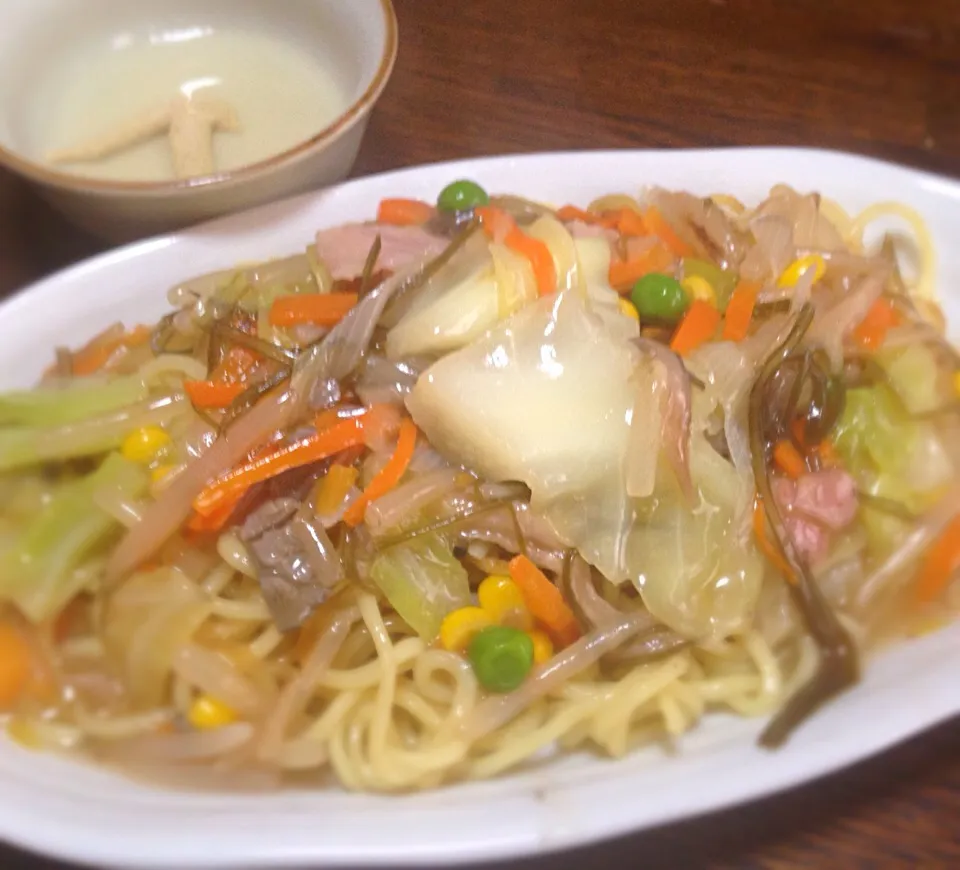 あんかけ焼きそば|ぽんたさん