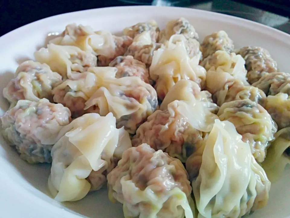 Snapdishの料理写真:Pork wontons|Oldivadさん