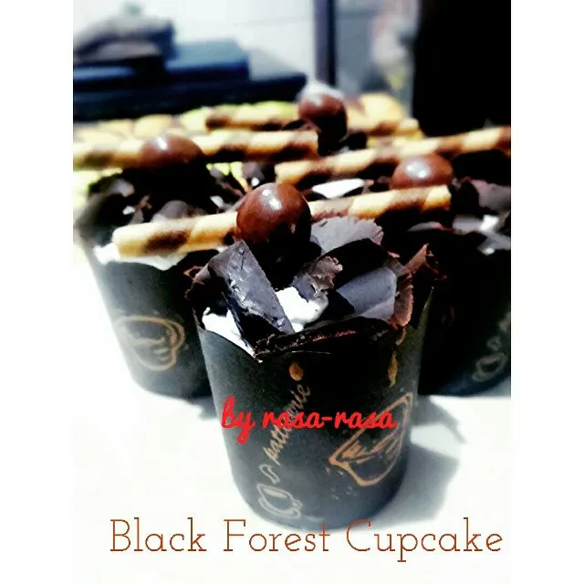 black forest cupcake|sri afrianiさん