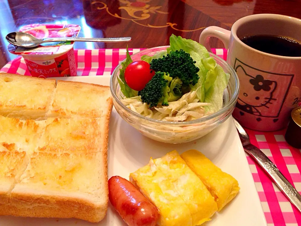 今日の朝御飯(๑´ڡ`๑)|ちゃたままさん