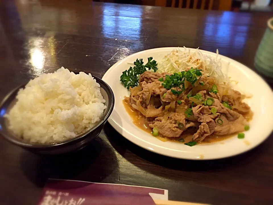 豚の生姜焼き|古山さん