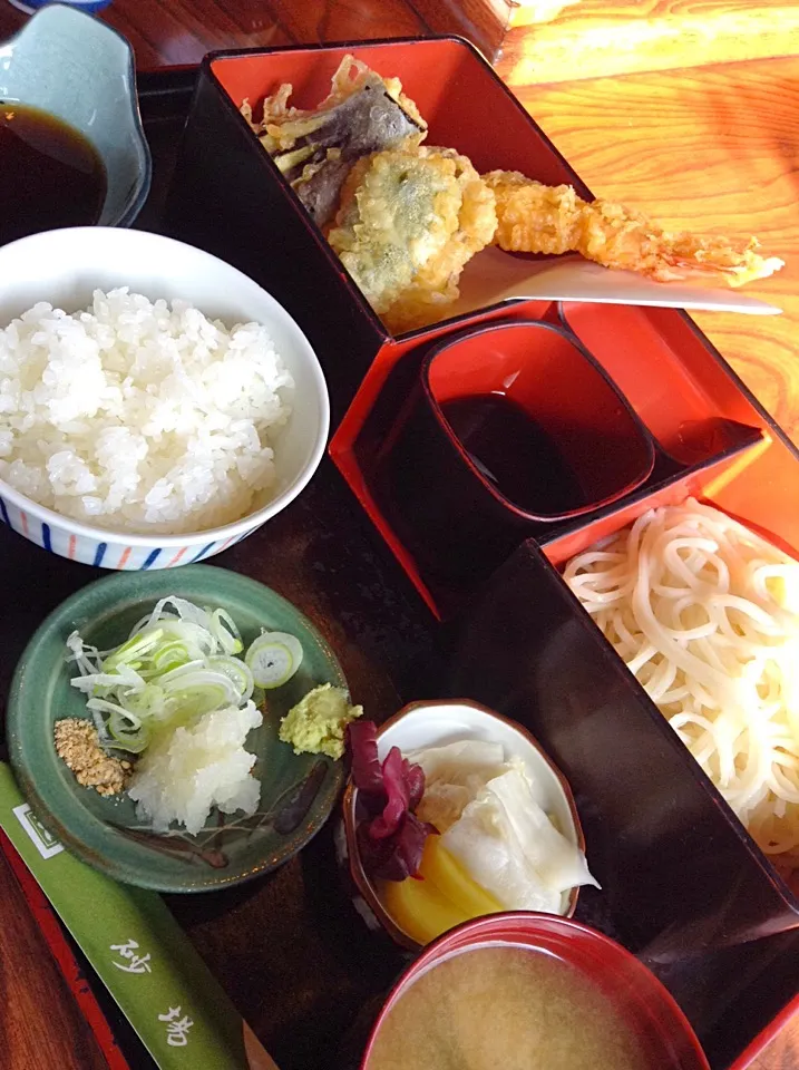 砂場特製 そば定食@そば処 砂場（緑区代山）|Kazuya Miyukiさん