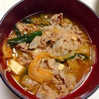 kimchi nabe🍲😊|Aramさん