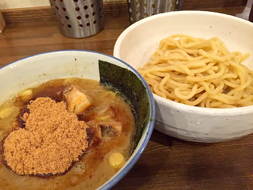 つけ麺 麺変更 肉増し(カード特典)|マハロ菊池さん