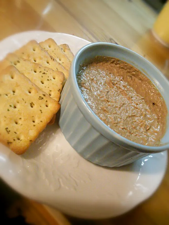 Snapdishの料理写真:鶏レバーのパテ♪|ゆみゆみさん