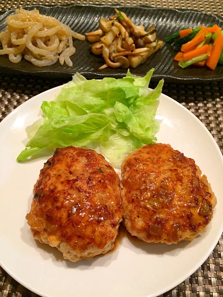 豆腐ハンバーグ～照り焼きソース～(❁´ω`❁)|airi-nさん