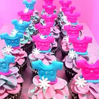 My little girly dress cupcakes|Stepanie Batario Kanazawaさん