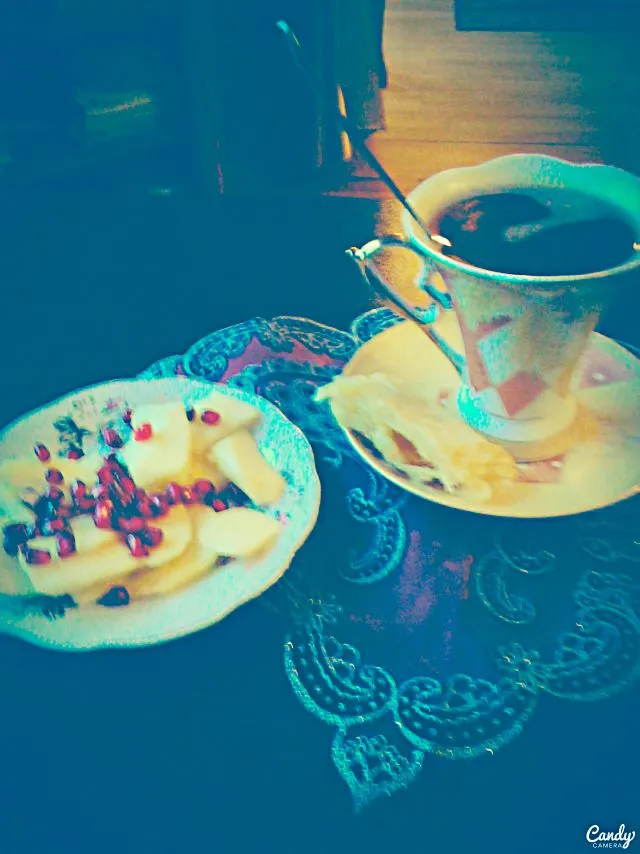 my desert, with coffee. yummy|mariam gogiavaさん