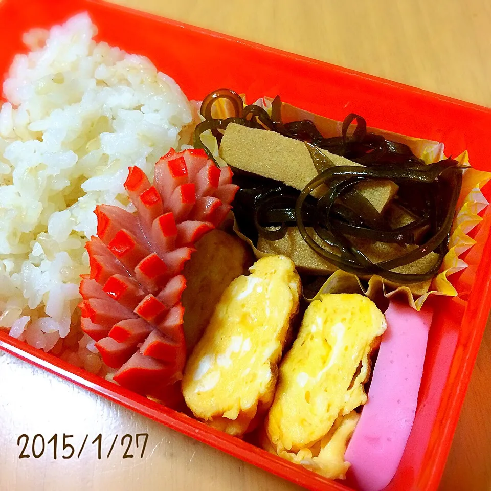 お弁当 2015/01/27|たまこっこさん