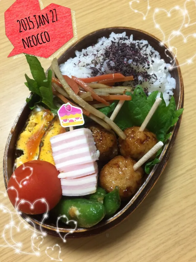 お弁当2015/JAN/27|neoccoさん