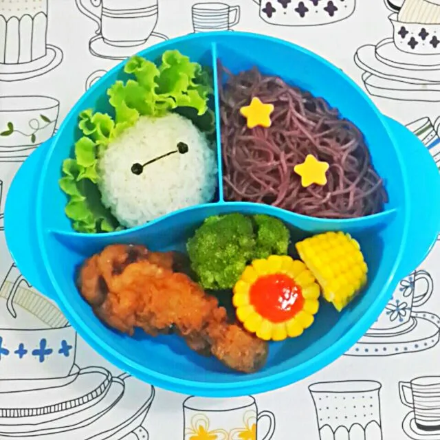 #baymax #bentobox #bentoforkids|rahmaoktariさん