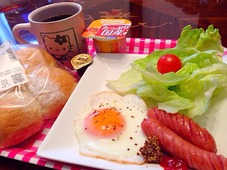 今日の朝御飯(๑´ڡ`๑)|ちゃたままさん