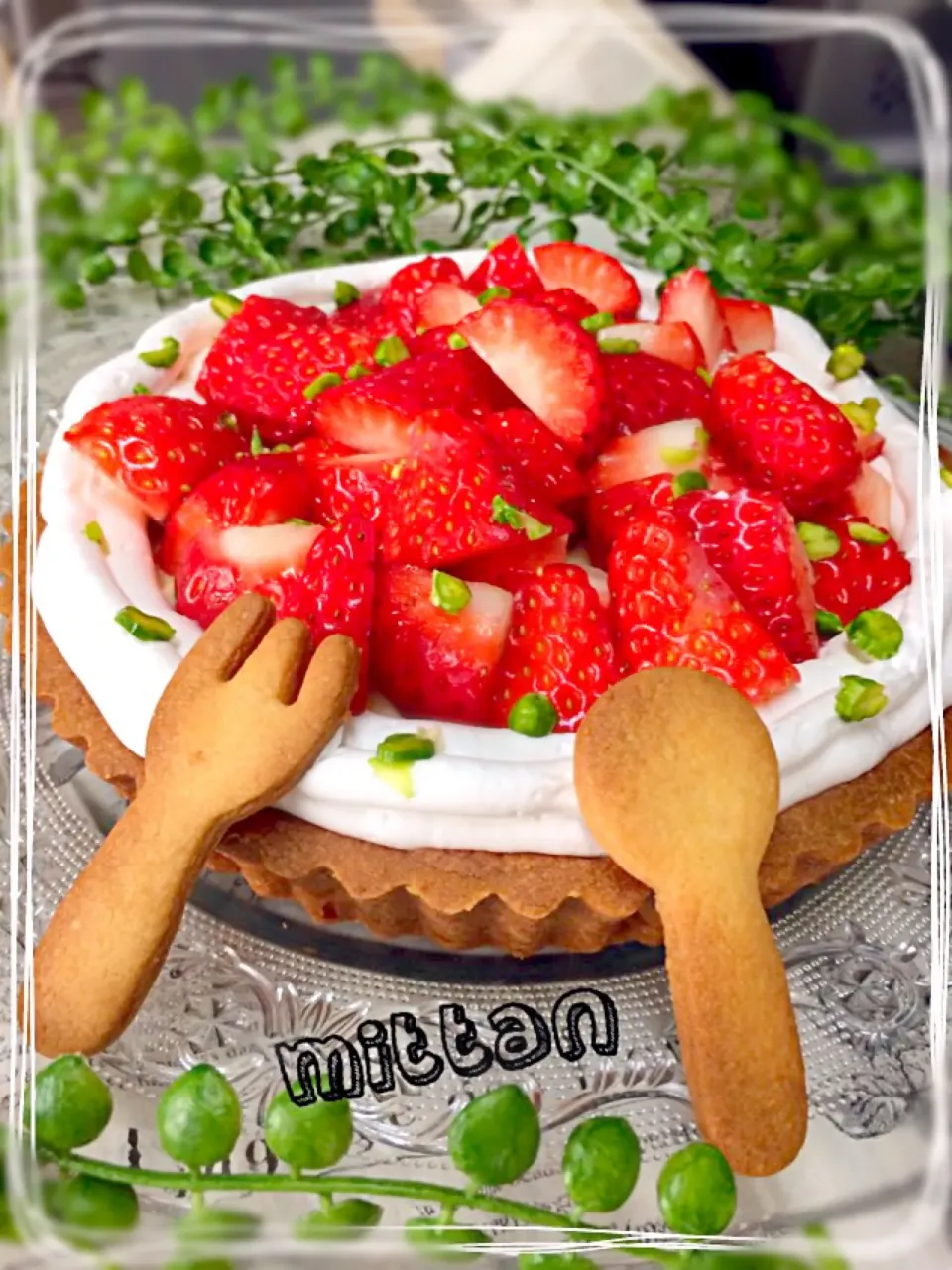 SD1年目記念♡さわこさんの料理 🍓strawberry tart🍓|みったんさん