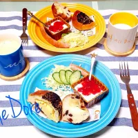 Snapdishの料理写真:ワンプレート あさごはん|stemteaさん