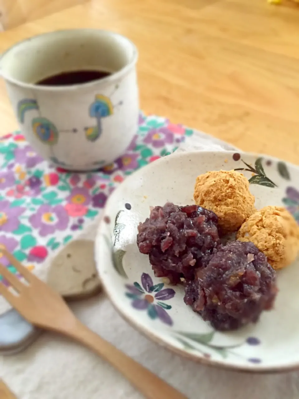 玄米ご飯でミニおはぎ((* ´艸｀))|ゆなこさん