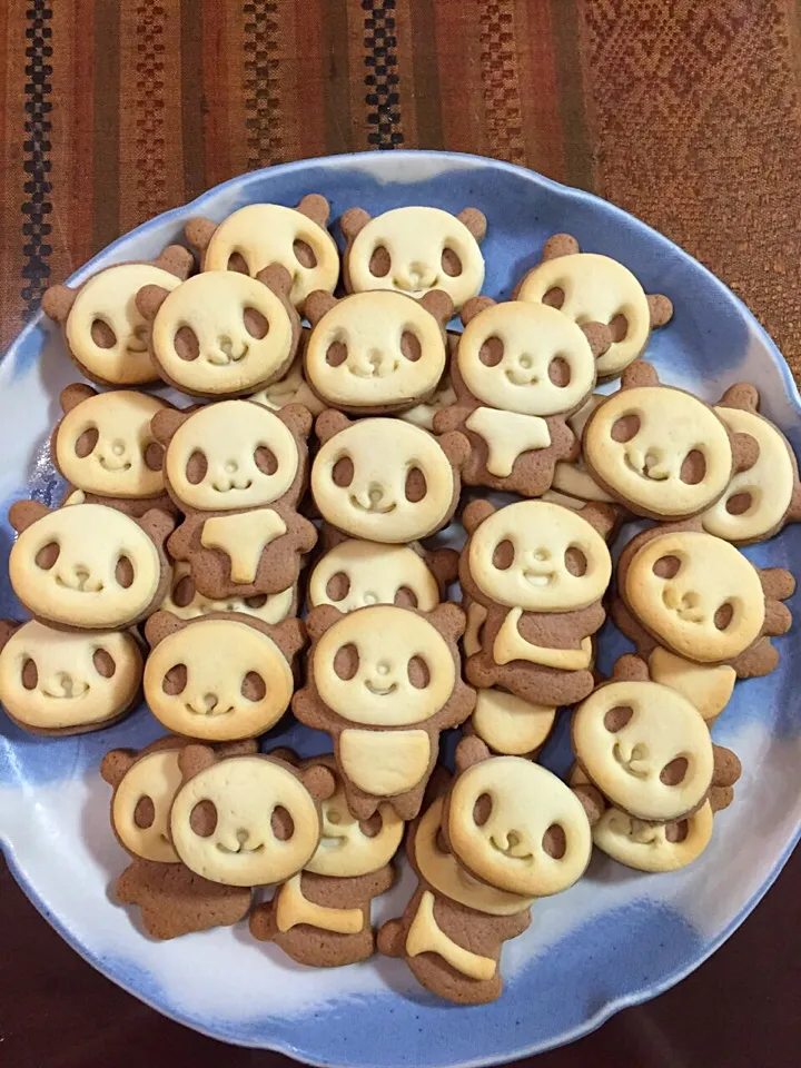 Handmade Panda cookies|K2さん