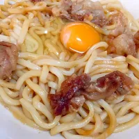 すき焼き風うどん|そみさん