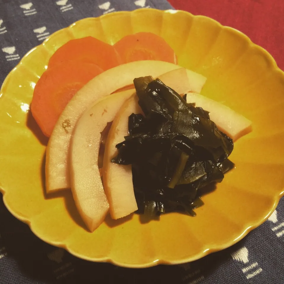 筍とわかめの煮物|なほこさん