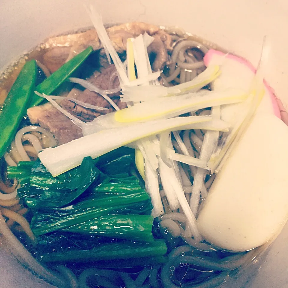 Soba with duck meat|ghiroさん