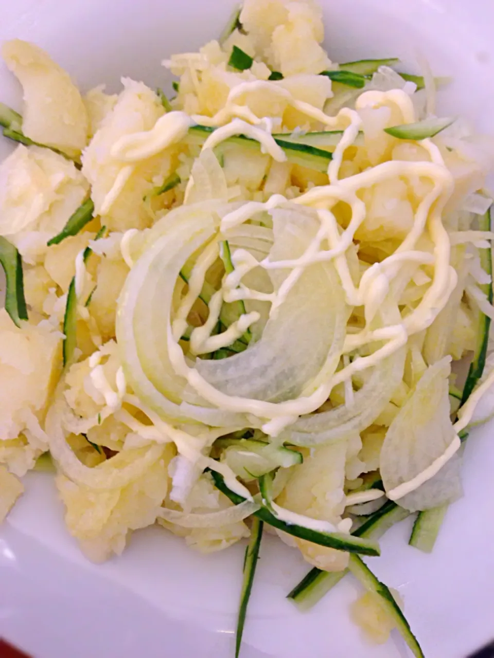 Snapdishの料理写真:Simple Healthy Potato Salad|Sakuraaaaaさん