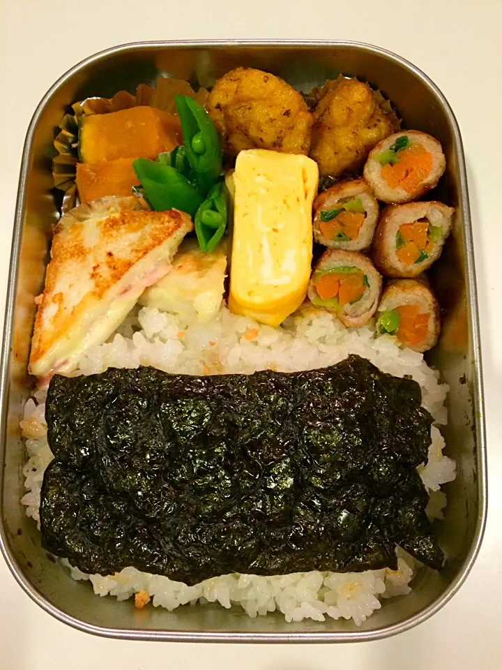 野菜の肉巻きのお弁当。|Chiharuさん