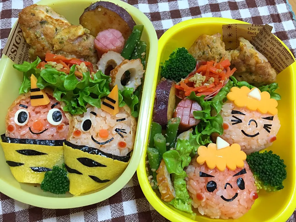 もうすぐ節分☆鬼くんツインズお弁当꒰๑˃͈꒳˂͈๑꒱ﾉ|Junkoさん