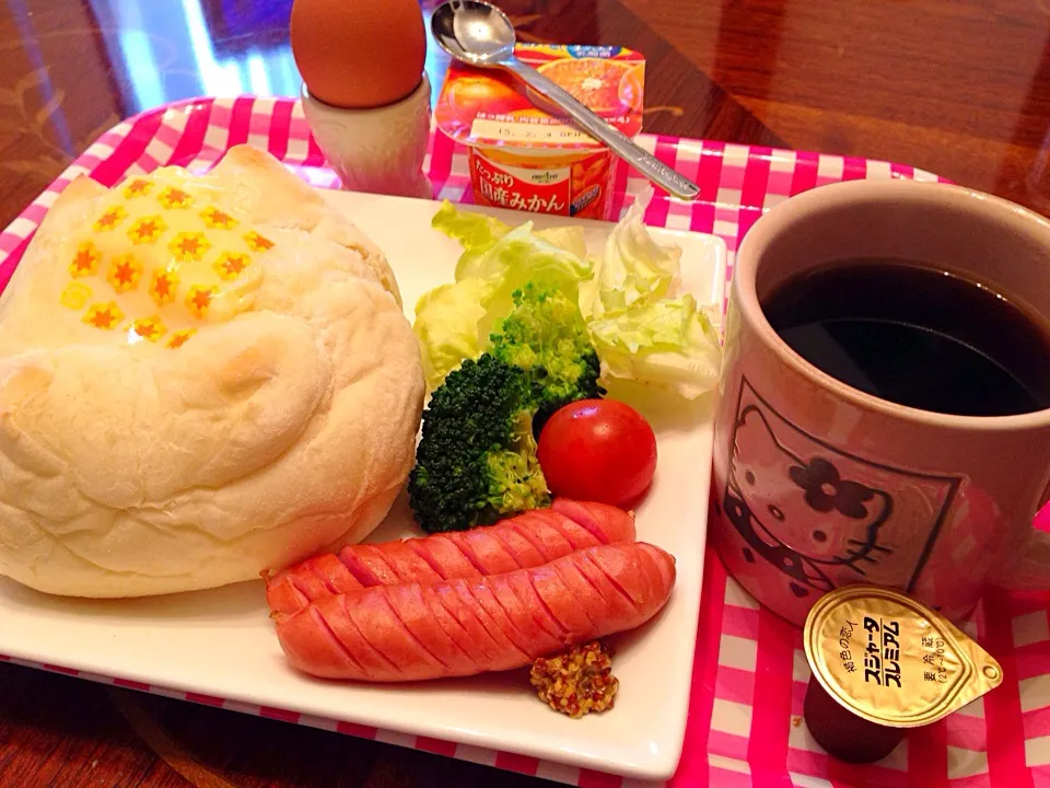 今日の朝御飯(๑´ڡ`๑)|ちゃたままさん