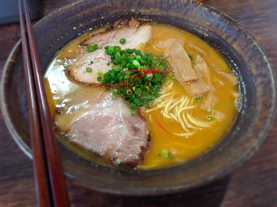 幸せの水曜日❗️「麺屋三四郎」(吟醸味噌ラーメン🍜)😋|アライさんさん