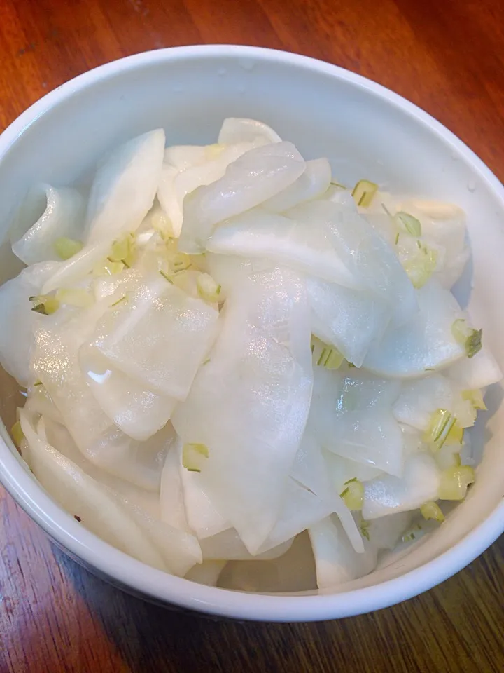 サラダカブの酢の物|ちなみんさん