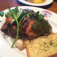 Grilled chicken with Jamaican jerk sauce|Nur Izmiraさん