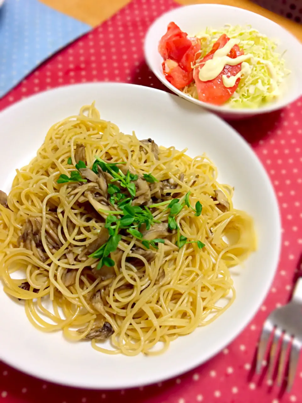 舞茸のバター醤油パスタ|ゆきさん