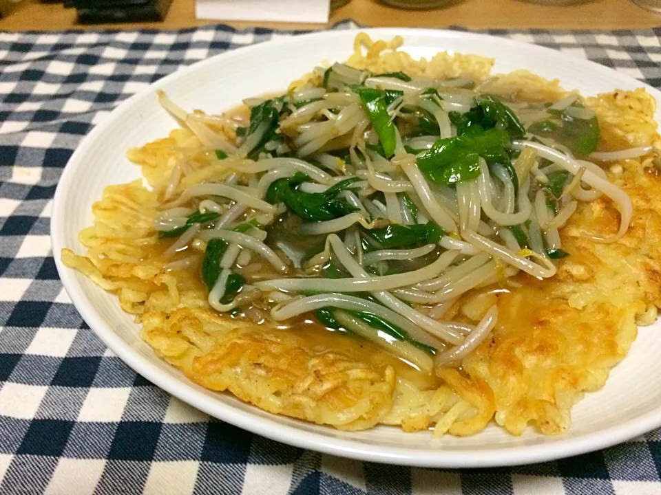 あんかけかた焼きそば|ハルさん