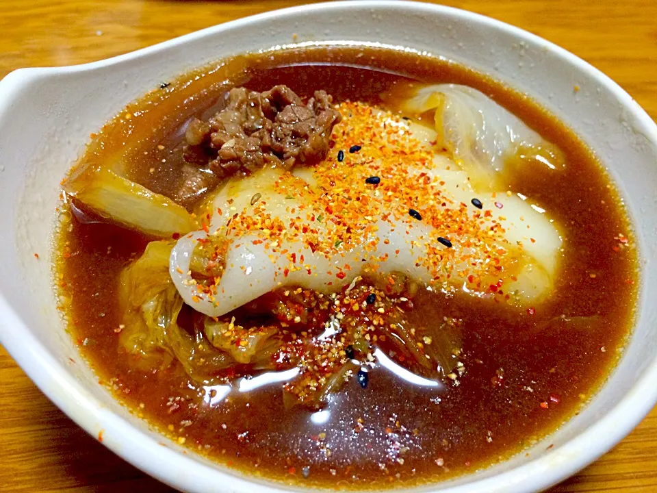 〆のお餅…出来ました😋|風流料理人さん