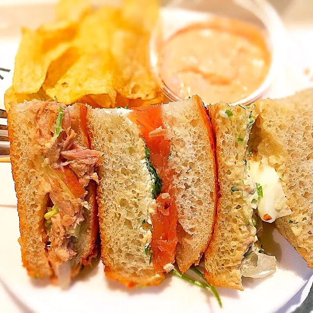 Snapdishの料理写真:Club sandwich|Viviさん